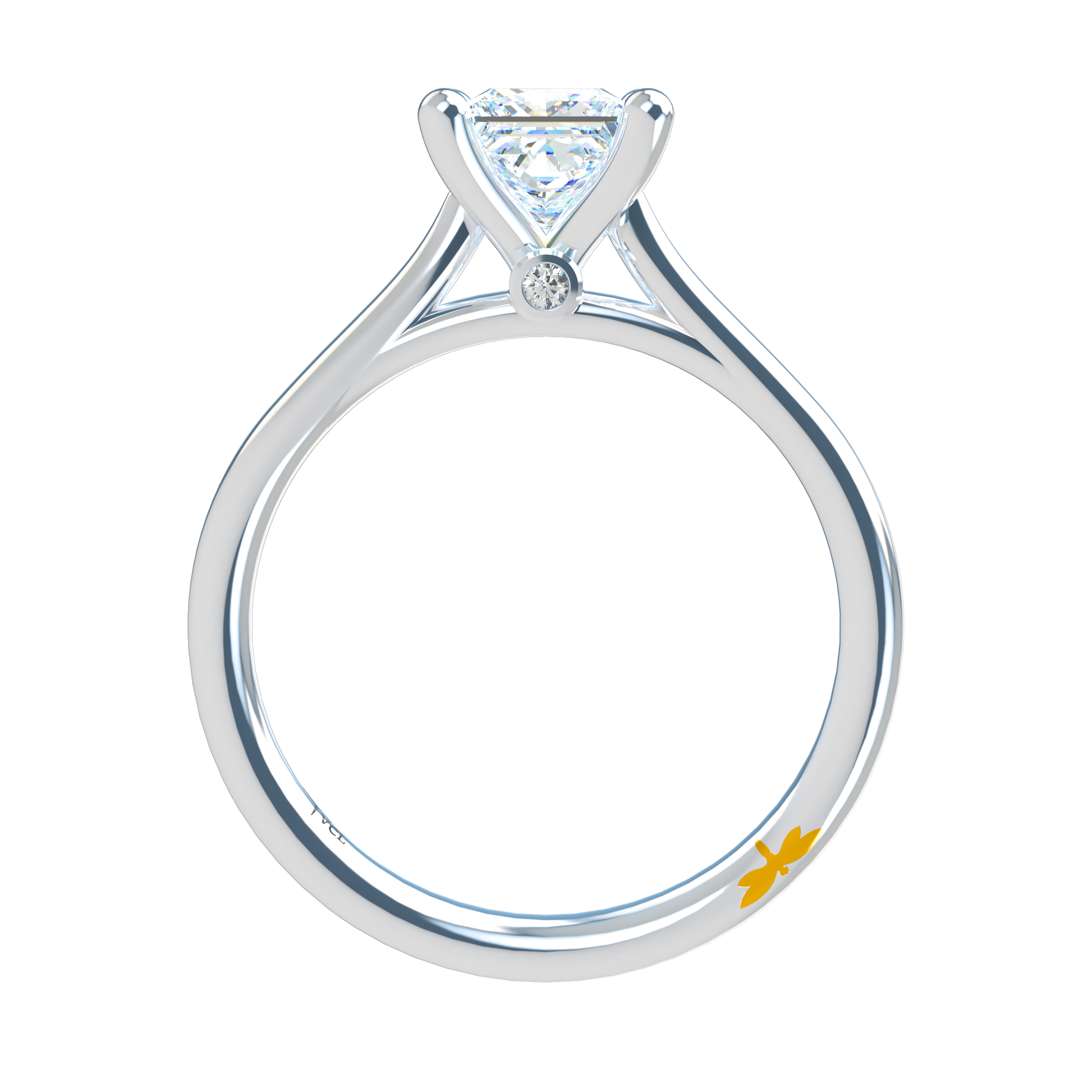 Agnes Princess Cut 1.00-1.29cts - ™ Joaillerie VCL