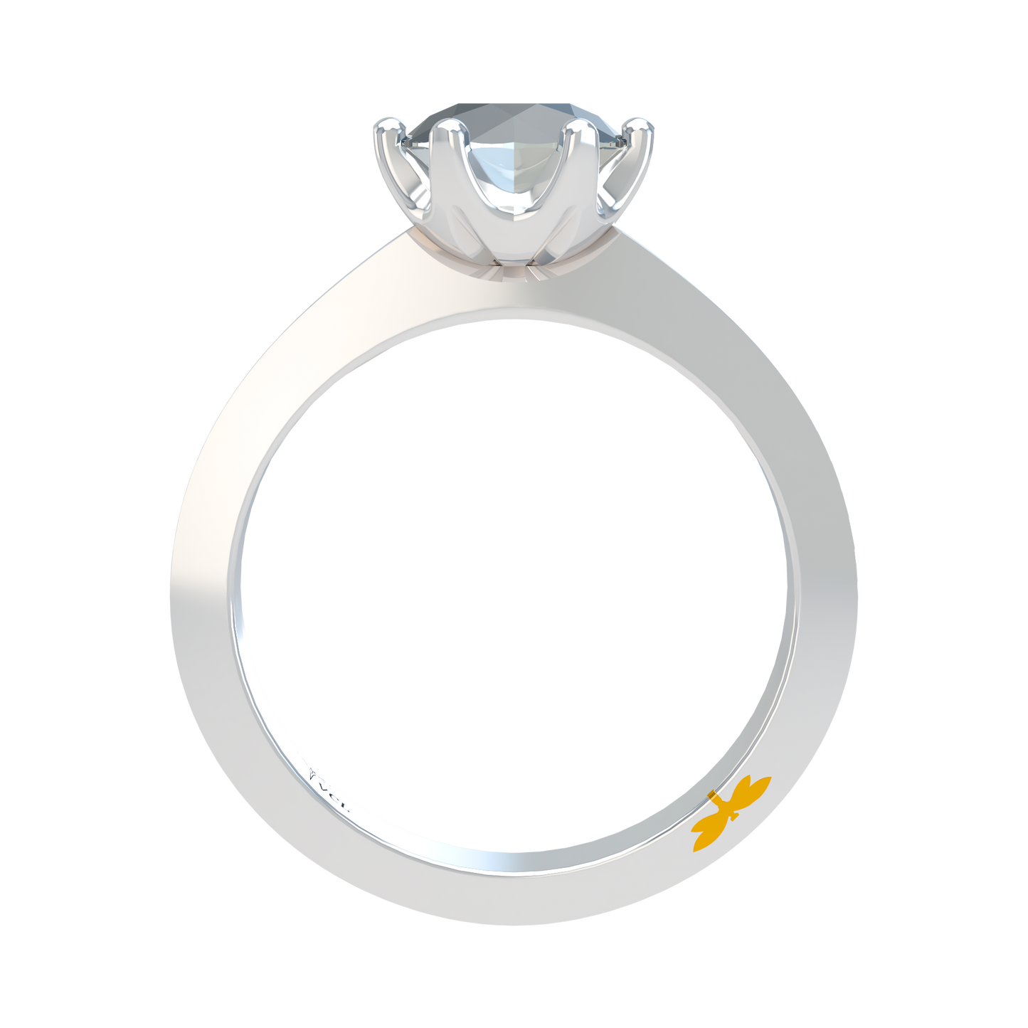 Albany Solitaire Plain 1.00-1.29cts - ™ Joaillerie VCL