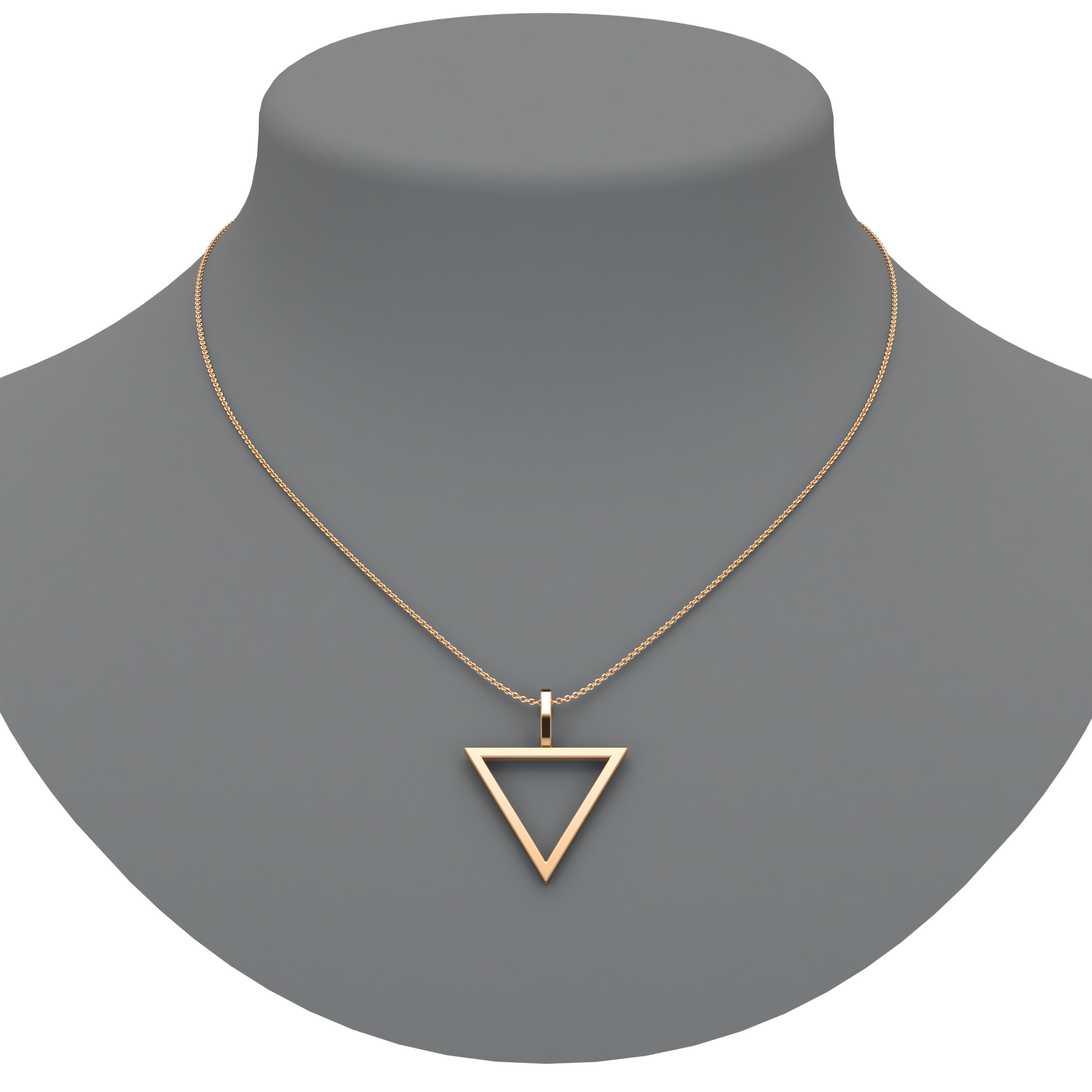 Triangle Pendant - ™ Joaillerie VCL
