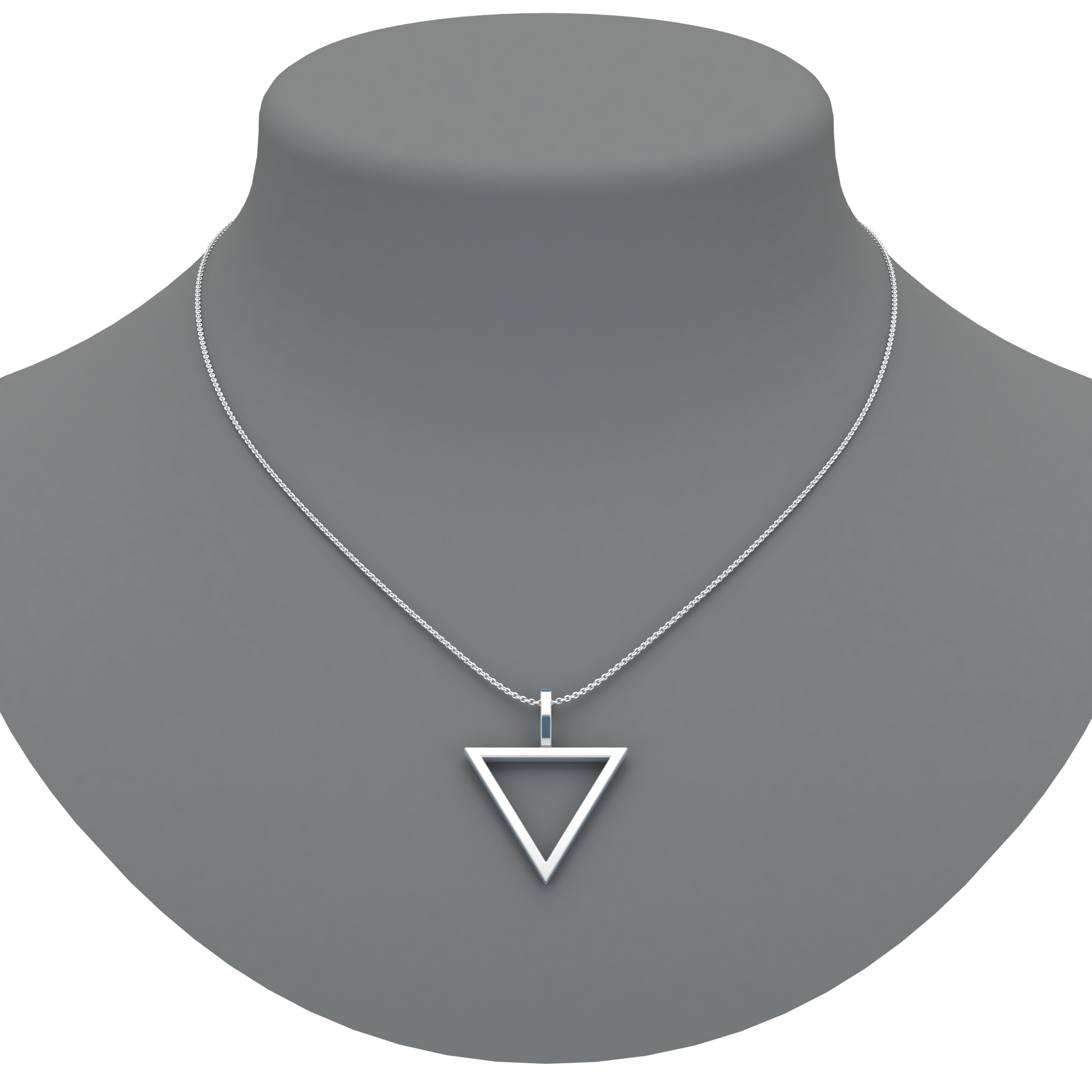 Triangle Pendant - ™ Joaillerie VCL