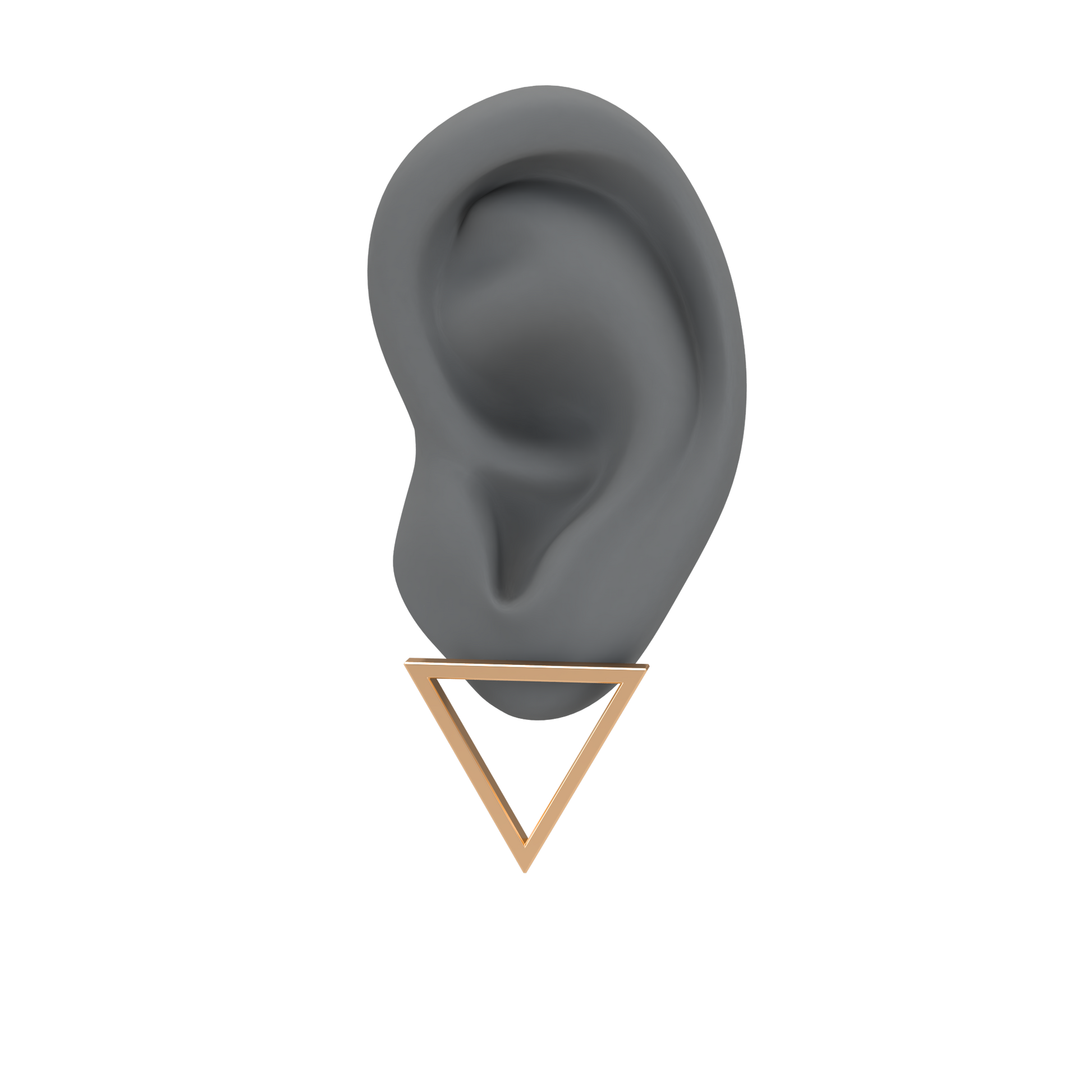 Triangle Earring - ™ Joaillerie VCL