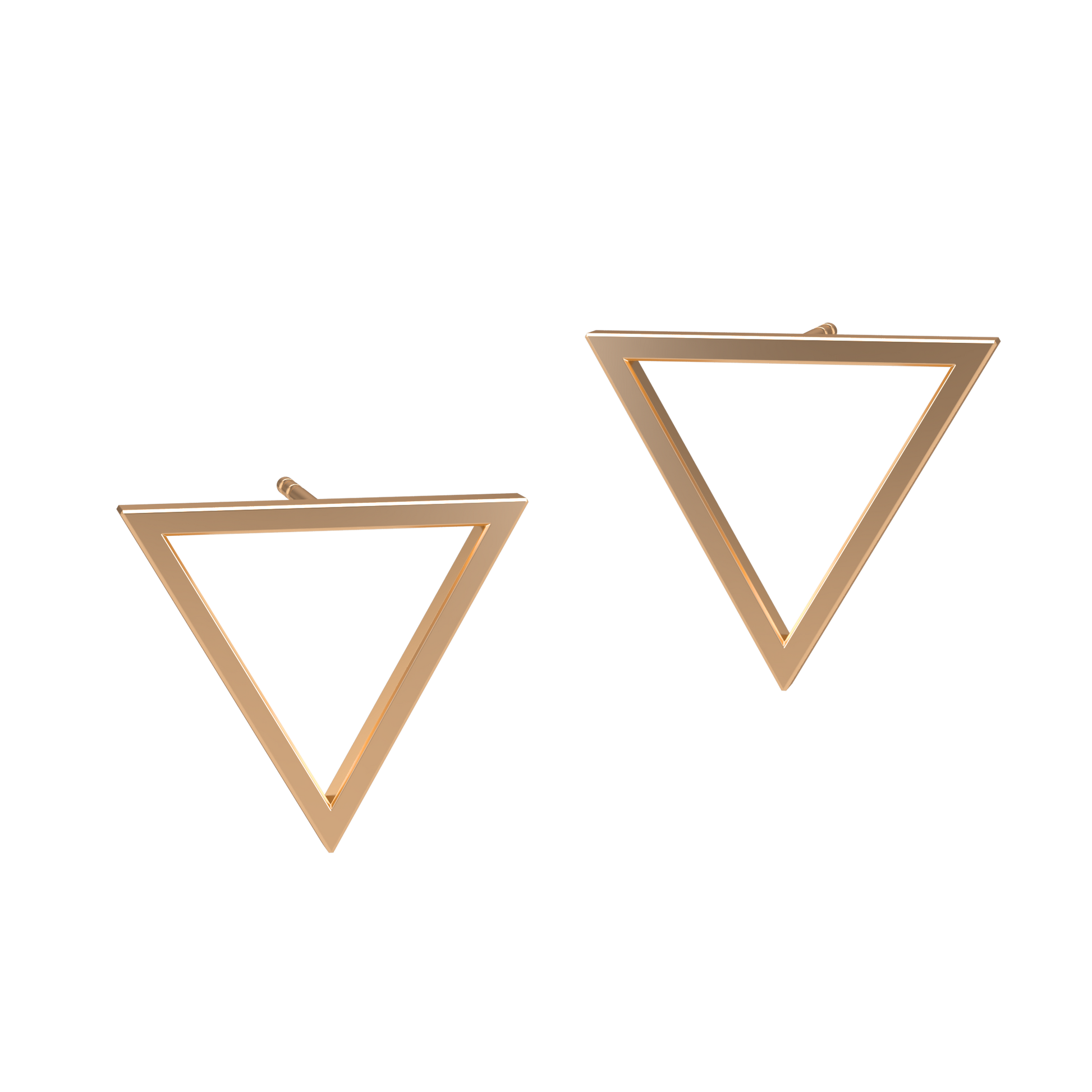 Triangle Earring - ™ Joaillerie VCL
