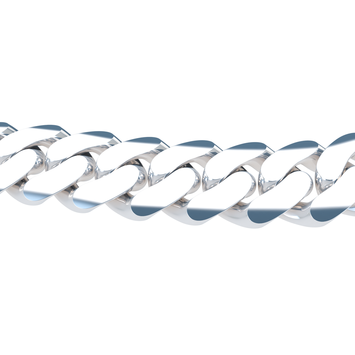 Platinum cuban link chain on sale