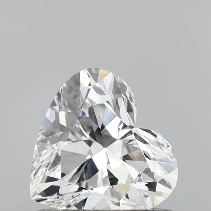 0.63ct Heart Lab Grown Diamond (Colour D, Clarity VS1, IGI Certified)
