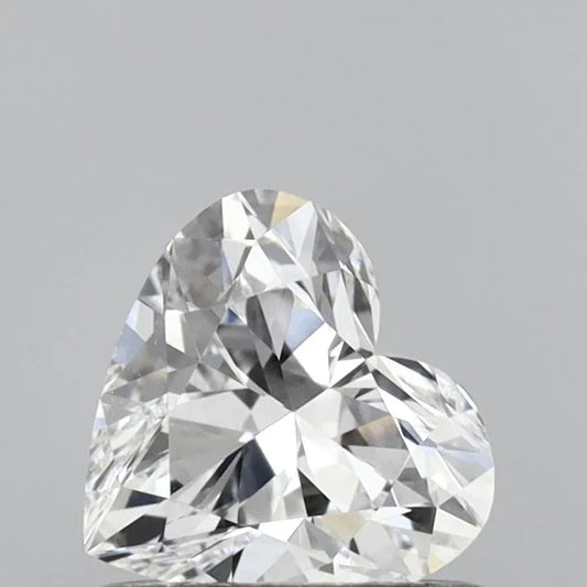 0.63ct Heart Lab Grown Diamond (Colour D, Clarity VS1, IGI Certified)