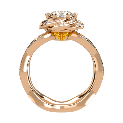 Cupcake VCL Halo prestige diamond Ring