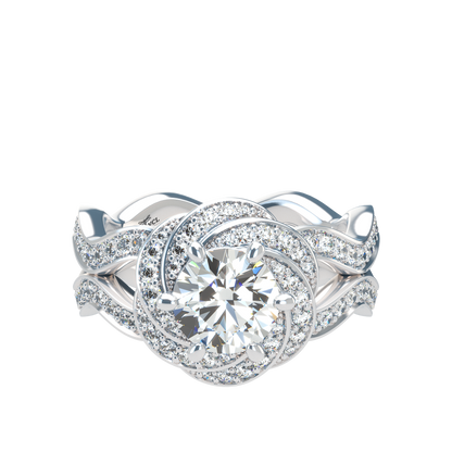Cupcake VCL Halo prestige diamond Ring