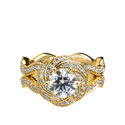 Cupcake VCL Halo prestige diamond Ring