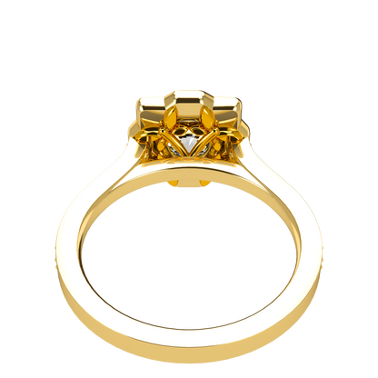 Tara VCL Halo prestige diamond ring