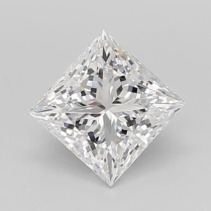 2.35ct Princess Lab Grown Diamond (Colour D, Clarity FL, GIA Certified)