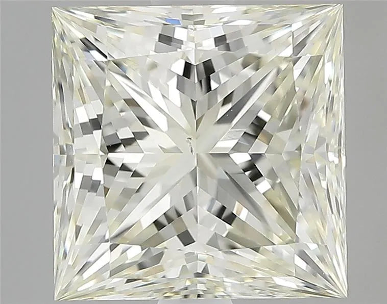 2.50ct Princess Natural Diamond (Colour L, Clarity VS2, Cut EX, IGI Certified)