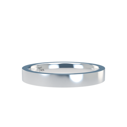 Flat wedding band wide - 2mm to 11mm