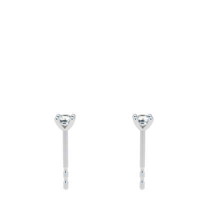 Small Martini 4 Prongs Diamond Studs 0.15ct - 0.50ct