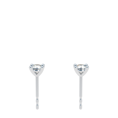 Small Martini 4 Prongs Diamond Studs 0.15ct - 0.50ct