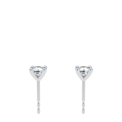 Small Martini 4 Prongs Diamond Studs 0.15ct - 0.50ct