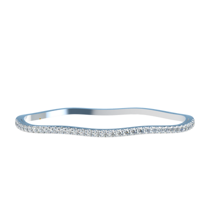 VCL Prestiges Pavé Wave Bangle