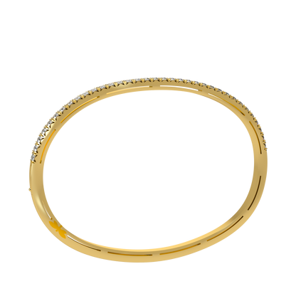 VCL Prestiges Pavé Wave Bangle