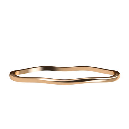 VCL Prestiges Plain Wave Bangle