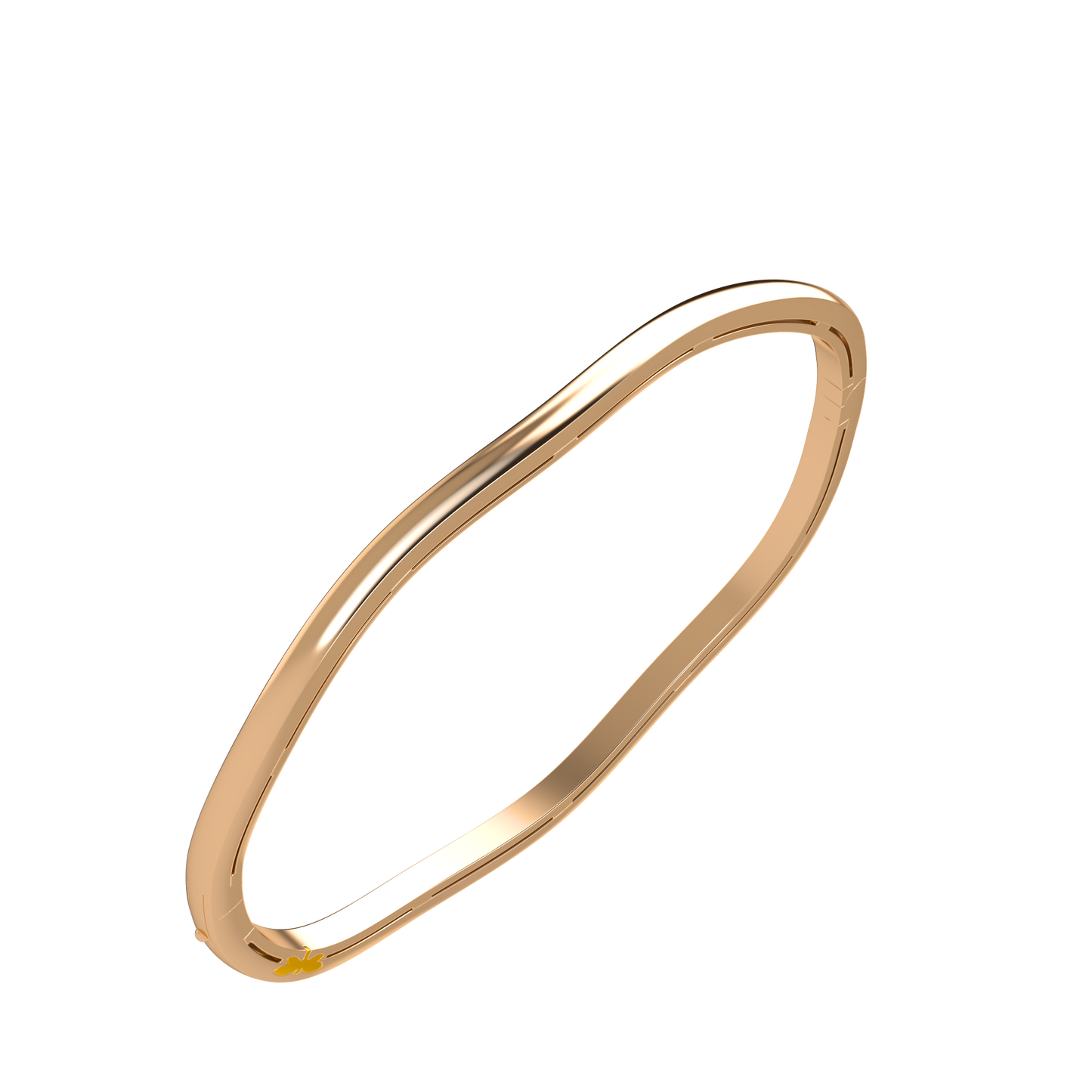 VCL Prestiges Plain Wave Bangle