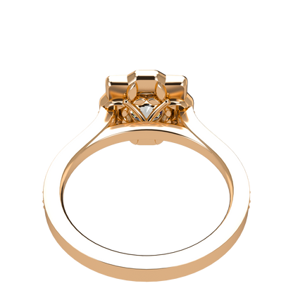 Tara VCL Halo prestige diamond ring