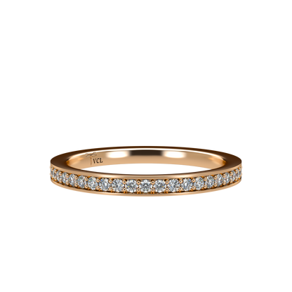 20pts Half diamond Eternity band