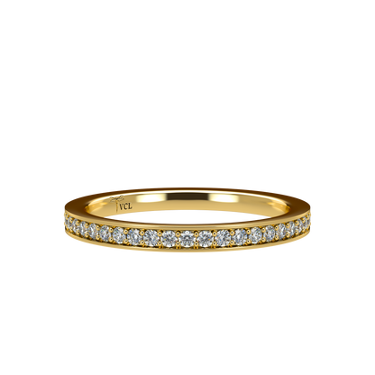 20pts Half diamond Eternity band
