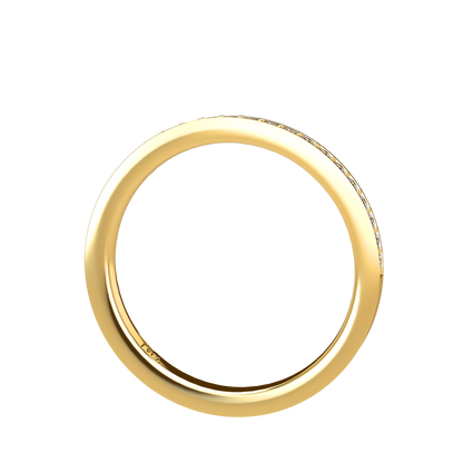 20pts Half diamond Eternity band