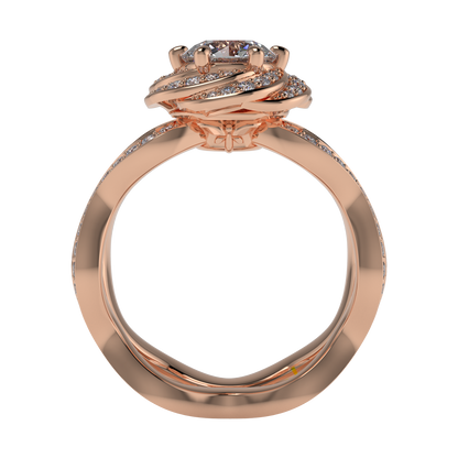 Cupcake VCL Halo prestige diamond Ring