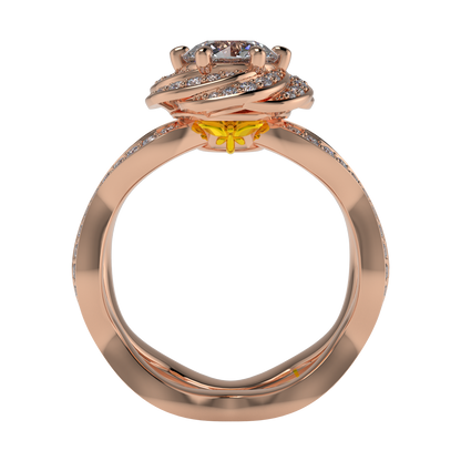 Cupcake VCL Halo prestige diamond Ring
