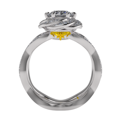 Cupcake VCL Halo prestige diamond Ring