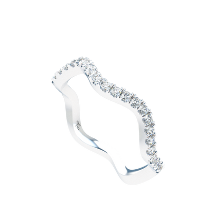 Build Your Own Gold & Platinum stacking Ring Stack