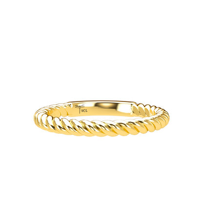 Build Your Own Gold & Platinum stacking Ring Stack