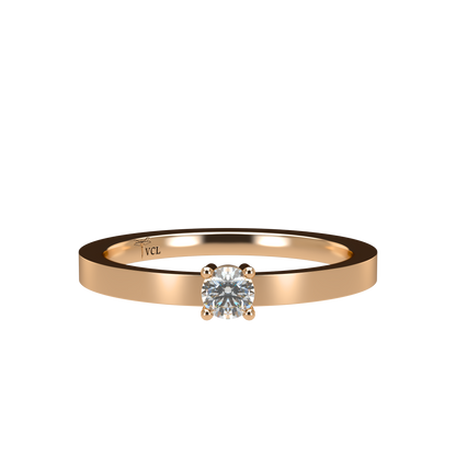 12pts diamond 4 Prongs Solitaire ring