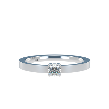 12pts diamond 4 Prongs Solitaire ring