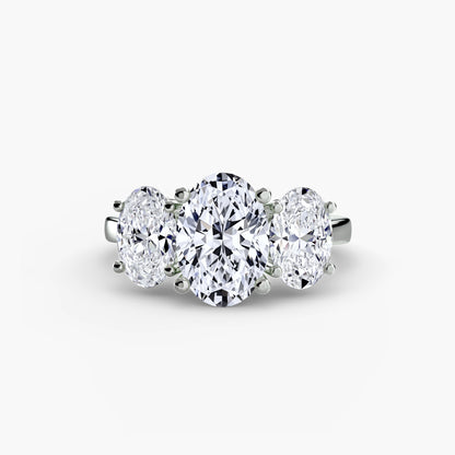 Trilogy Oval diamond ring