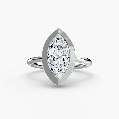 The Bezel Diamond Solitaire ring