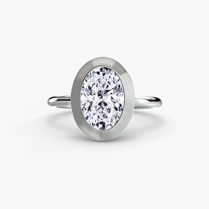 The Bezel Diamond Solitaire ring