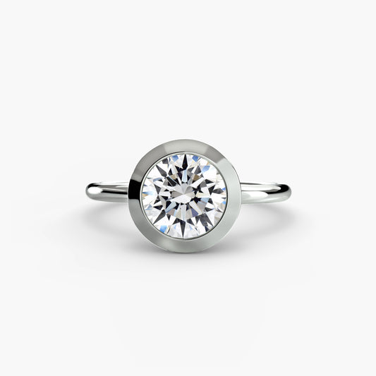 The Bezel Diamond Solitaire ring