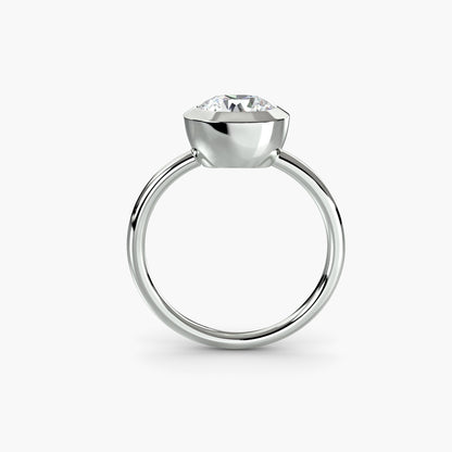 The Bezel Diamond Solitaire ring