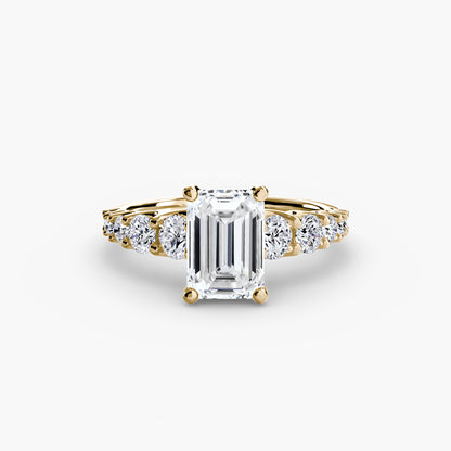 The Sovereign Graduated Accent Diamond Ring