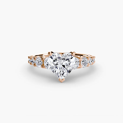 The Sovereign Graduated Accent Diamond Ring