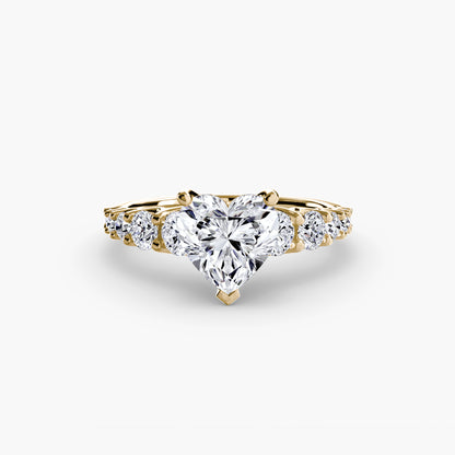 The Sovereign Graduated Accent Diamond Ring