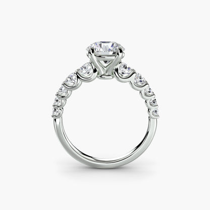 The Sovereign Graduated Accent Diamond Ring