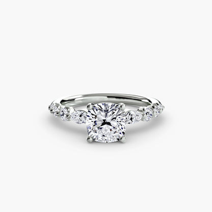 The Everly Tiered Accent Ring