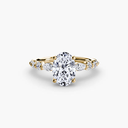 The Everly Tiered Accent Ring