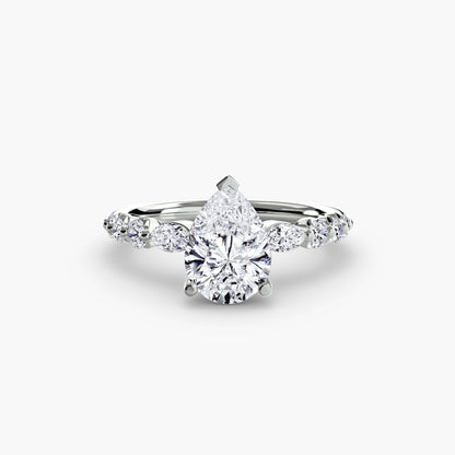 The Everly Tiered Accent Ring