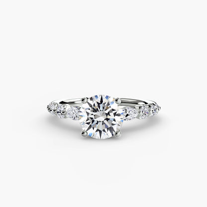 The Everly Tiered Accent Ring