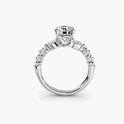 The Everly Tiered Accent Ring