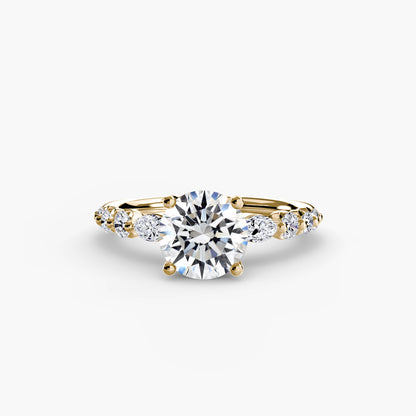 The Everly Tiered Accent Ring