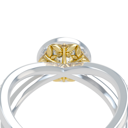 Ophelia VCL Halo prestiges diamond Ring